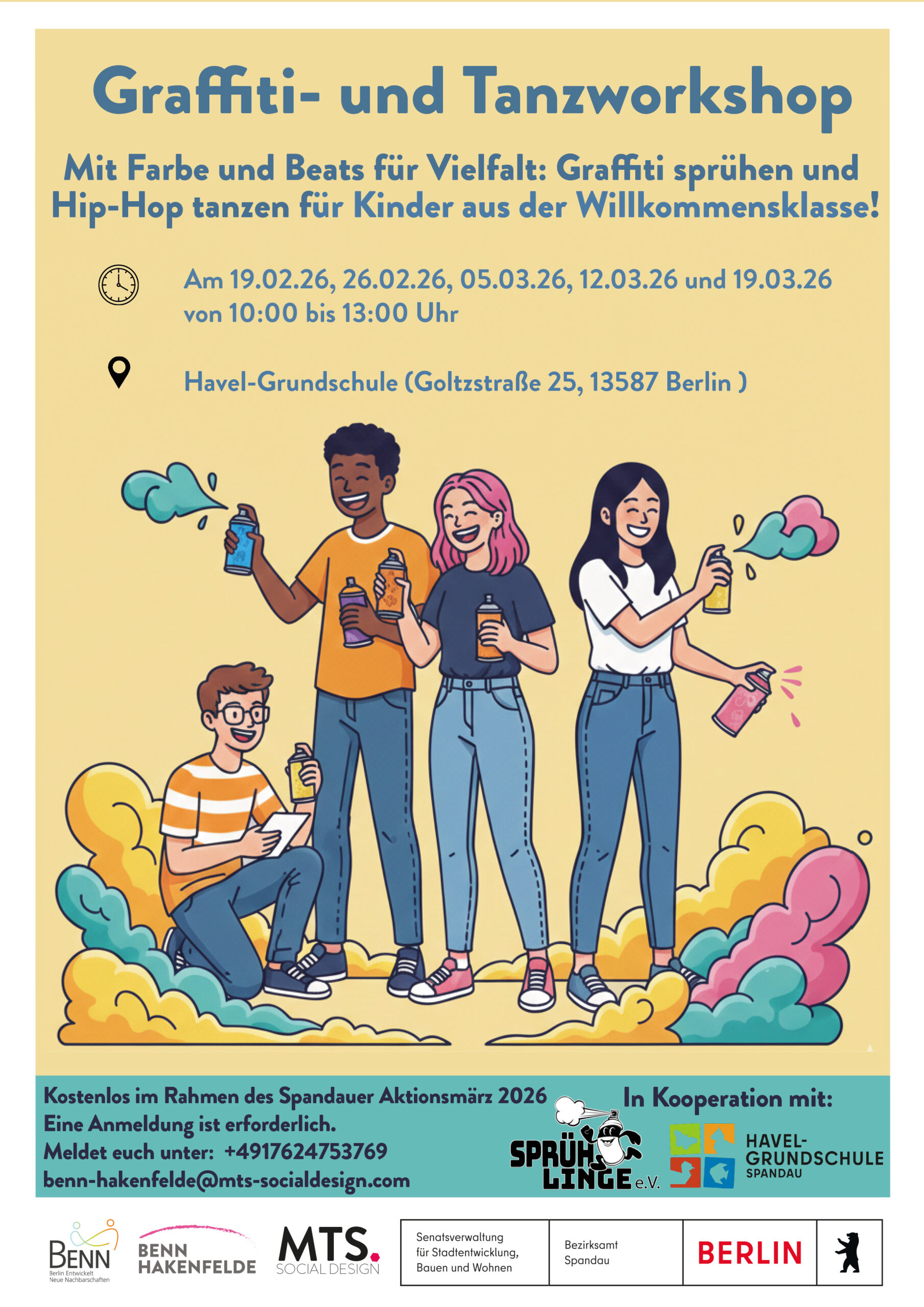 You are currently viewing  Graffiti- und Tanzworkshop